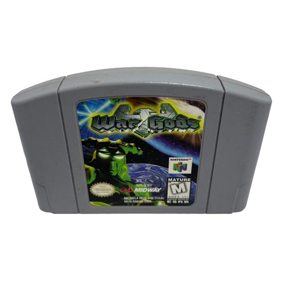 N64 War Gods (Nintendo 64, ) Tested Working Cartridge Only Authentic - Picture 1 of 2